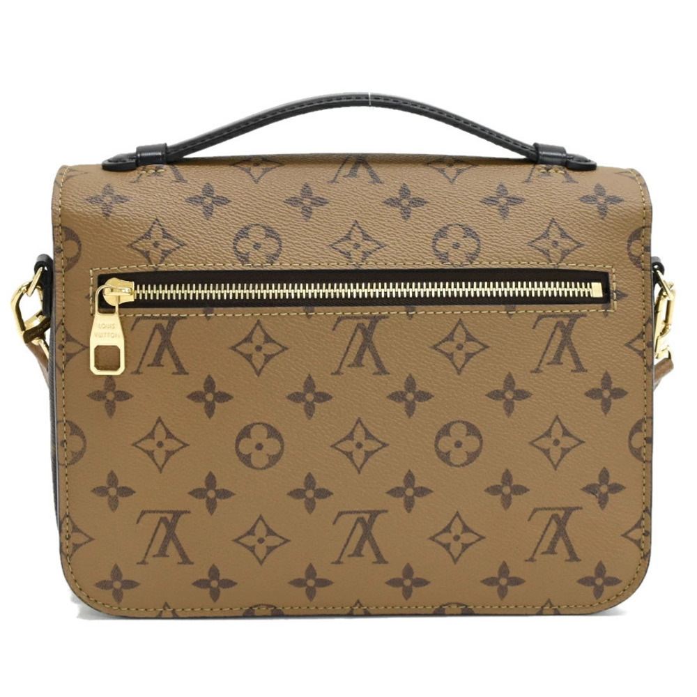 Louis Vuitton Monogram Metis Bag Reverse Handbag Pochette Shoulder Brown - Picture 3 of 8